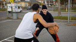 Men Playing Basketball  image 2