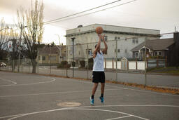 Man Playing Basketball  image 5