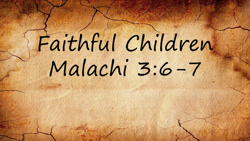 Faithful Children