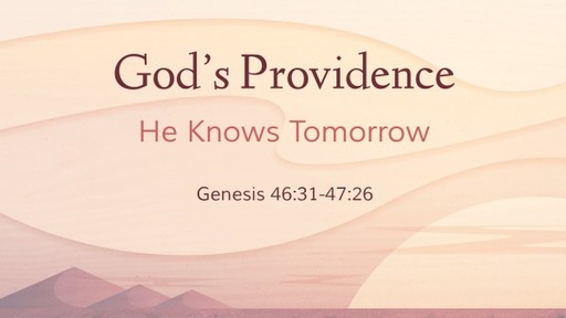 God's Providence...