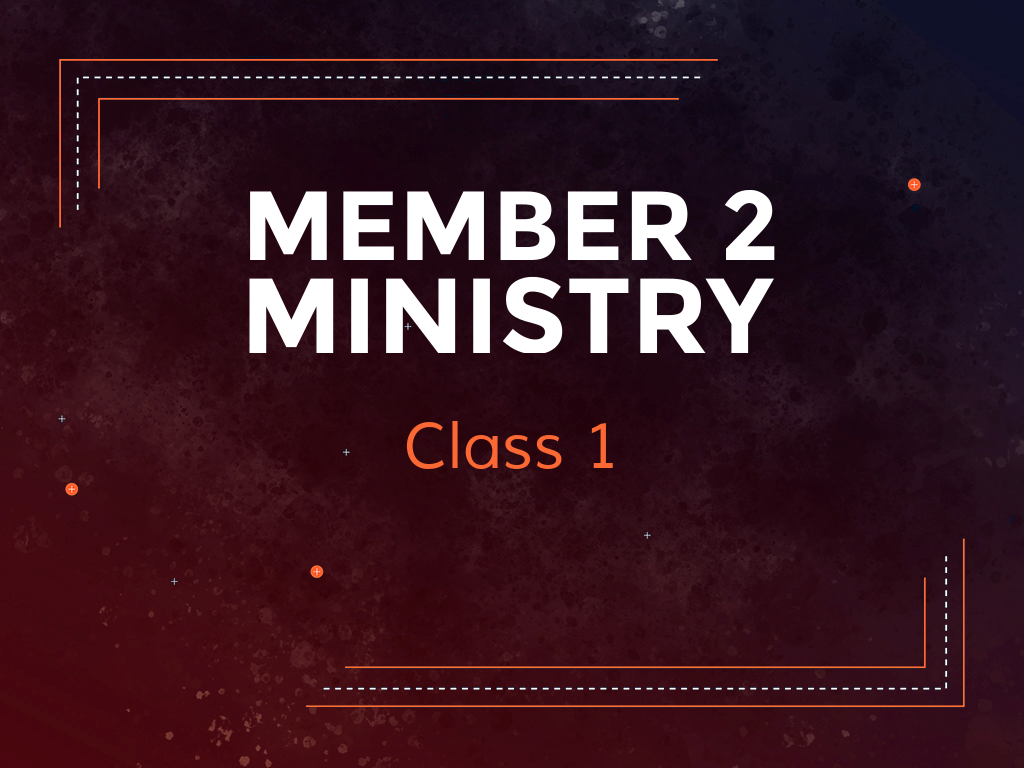 Bible Study - Member 2 Ministry Class 1 - 1/11/2022 - Logos Sermons