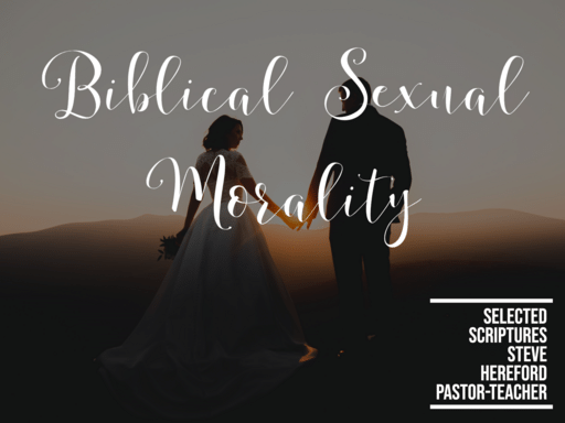 Biblical Sexual Morality