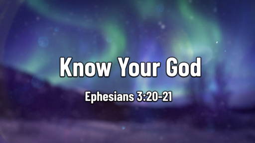 Know Your God