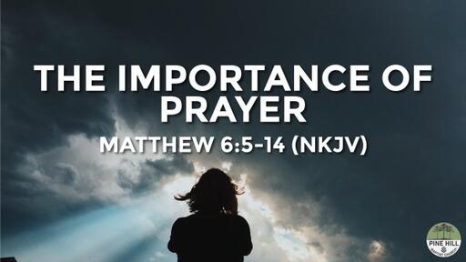 The Importance of Prayer