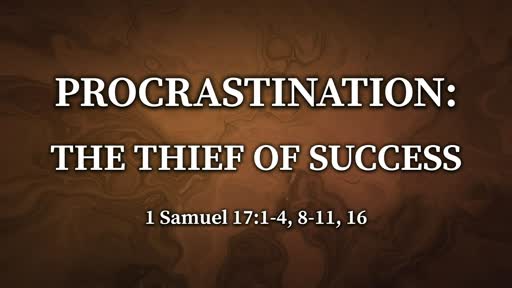 Procrastination: The Thief Of Success