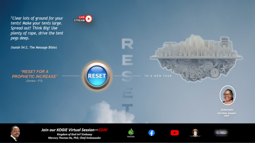 Reset for God's Increase (P3)