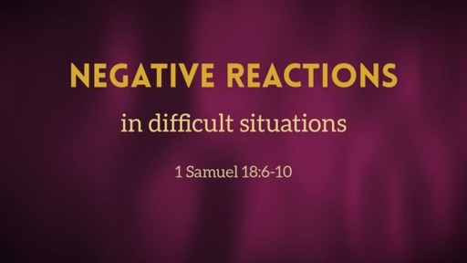 NEGATIVE REACTIONS
