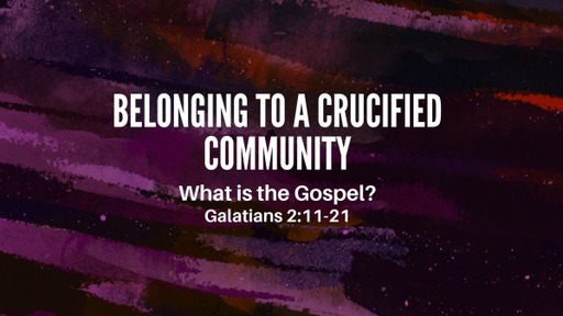 Belonging to a Crucified Community