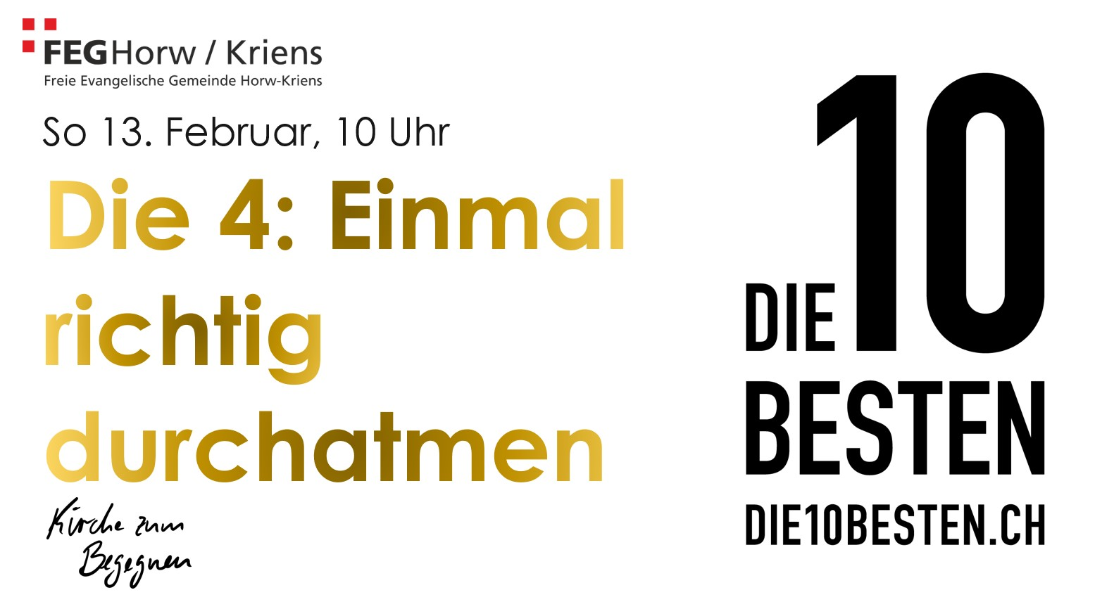 Einmal richtig durchatmen - Faithlife Sermons