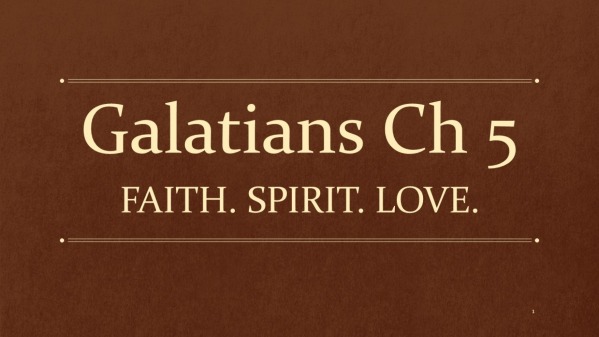 Study Hour | Galatians: Galatians 5 - Logos Sermons