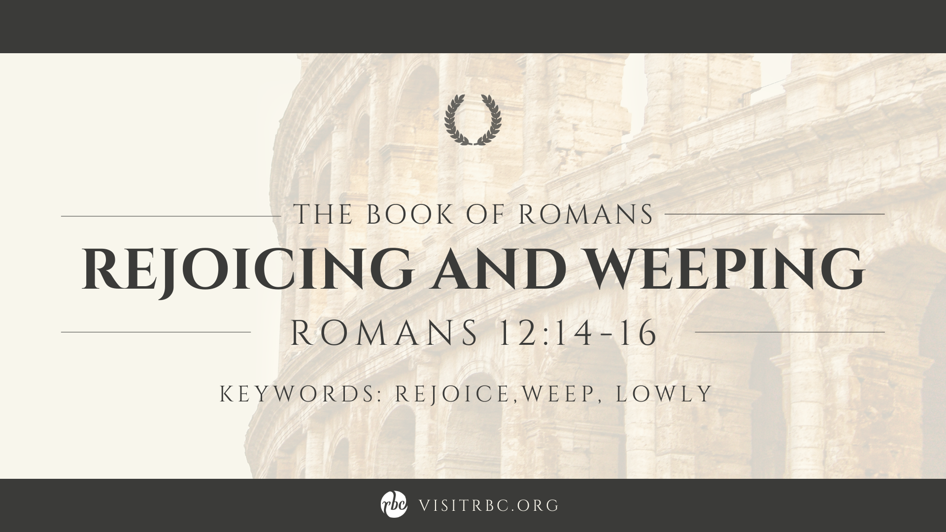 Rejoicing & Weeping - Faithlife Sermons