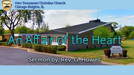 Sunday PM Service - - Rev. G. Howell 2022.01.16