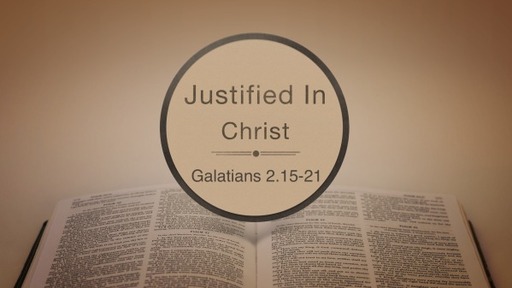 Justified In Christ