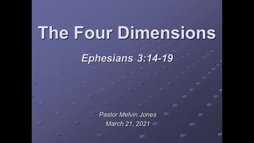 The Four Dimensions