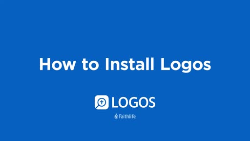 How to Install Logos