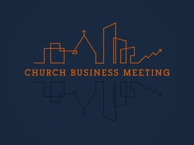 Annual Church Meeting - 2/20/2022