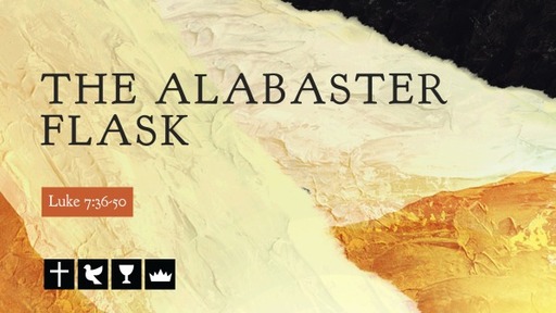 Alabaster Flask