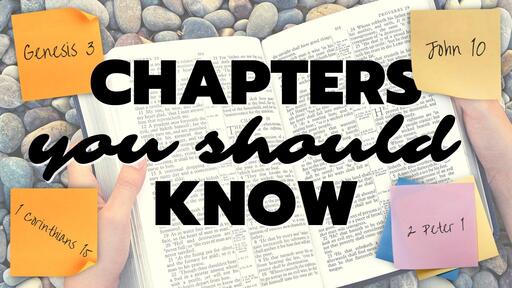 Chapters You Should Know