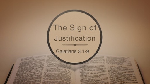 The Sign of Justification