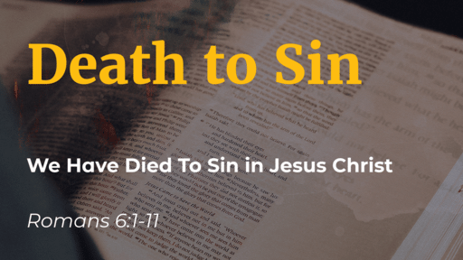 Death to Sin