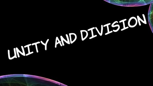 Unity And Division