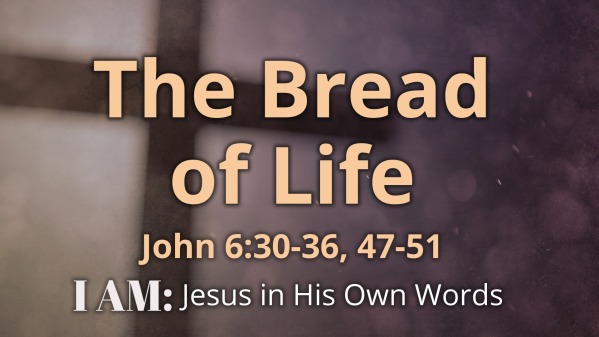 The Bread of Life | John 6:30-36, 47-51 | Luke Rosenberger - Logos Sermons