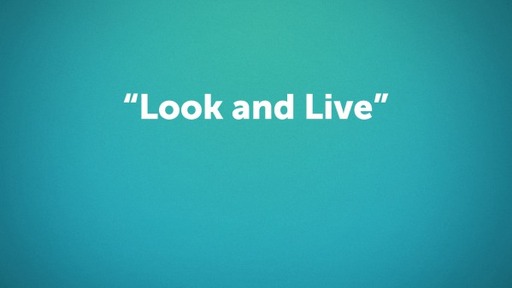 "Look and Live"