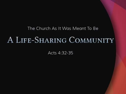 02-12-2017 A Life Sharing Community
