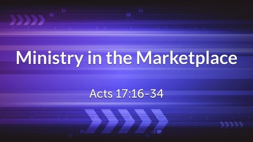 Ministry in the Marketplace