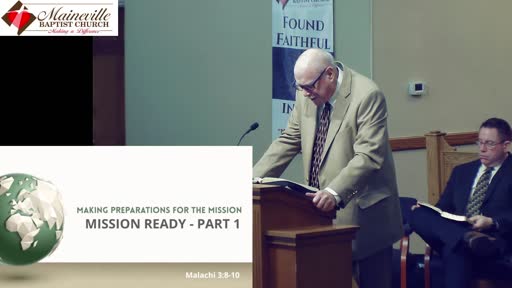 Mission Ready: Making Preparations for the Mission