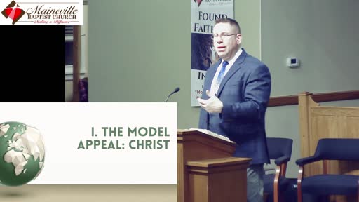 Missions: Jesus the Model for Missions