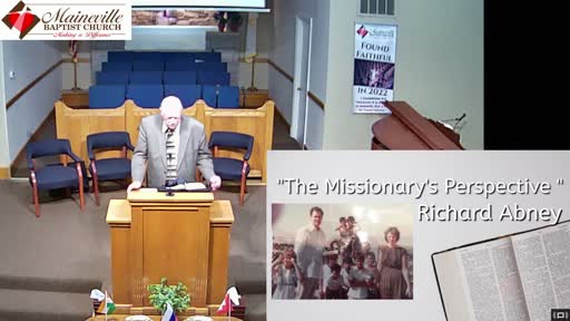 The Missionary’s Perspective