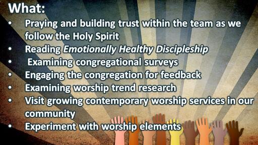 4 Join the Worship Vision Team