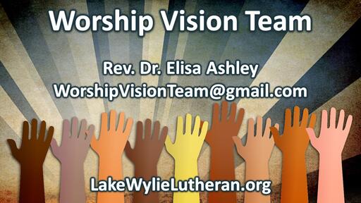 1 Join the Worship Vision Team