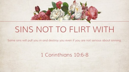 Sins Not to Flirt With