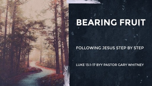 Bearing Fruit: Following Jesus Step By Step