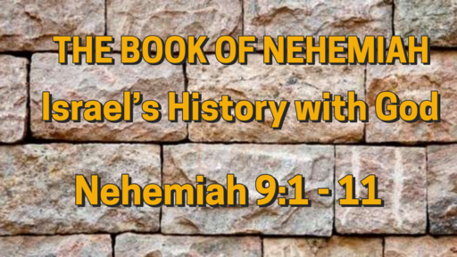 March 27, 2022 Israel’s History with God