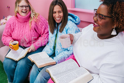 Women Reading the Bible Together