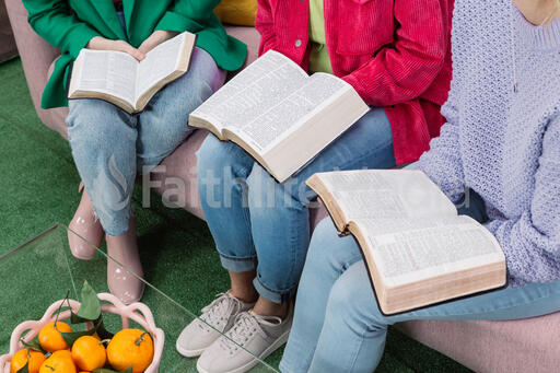 Women Reading the Bible Together