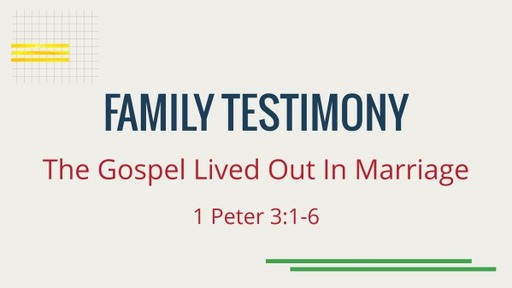 Family Testimony