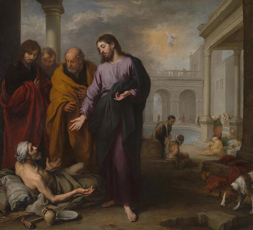 22.03.20_John 5:1-15 - Jesus Heals the Paralyzed Man at the Pool of Bethesda