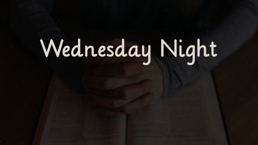 Wednesday Service March 6, 22