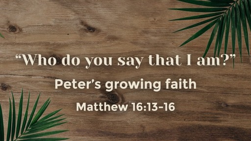 Growing Faith in Jesus