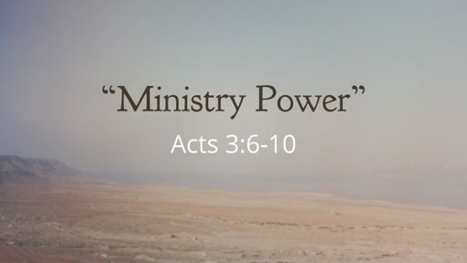 “Ministry Power”