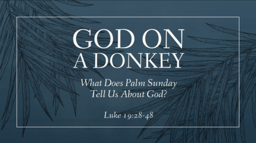 God On A Donkey: What Does Palm Sunday Tell Us About God?