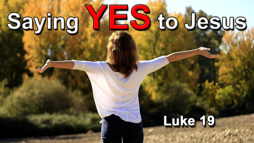 Saying YES to Jesus