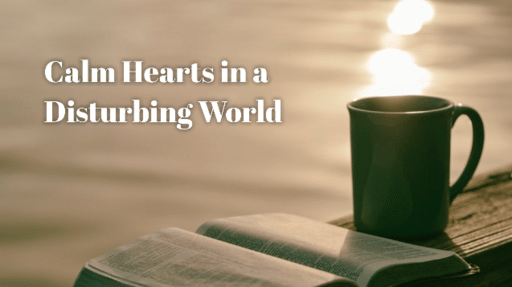Calm Hearts in a  Disturbing World