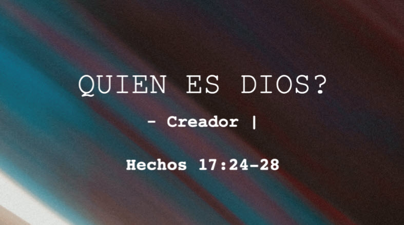 Hechos 17.24-28 - 