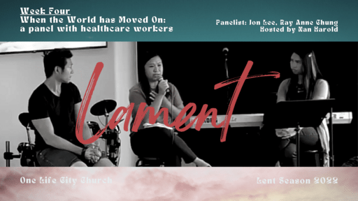 When the World Has Moved On: a panel with healthcare workers