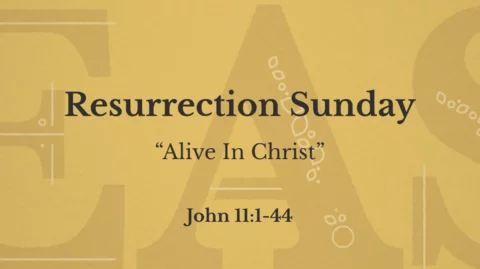 Live Stream Easter Sunday at 11:00 AM TUMC